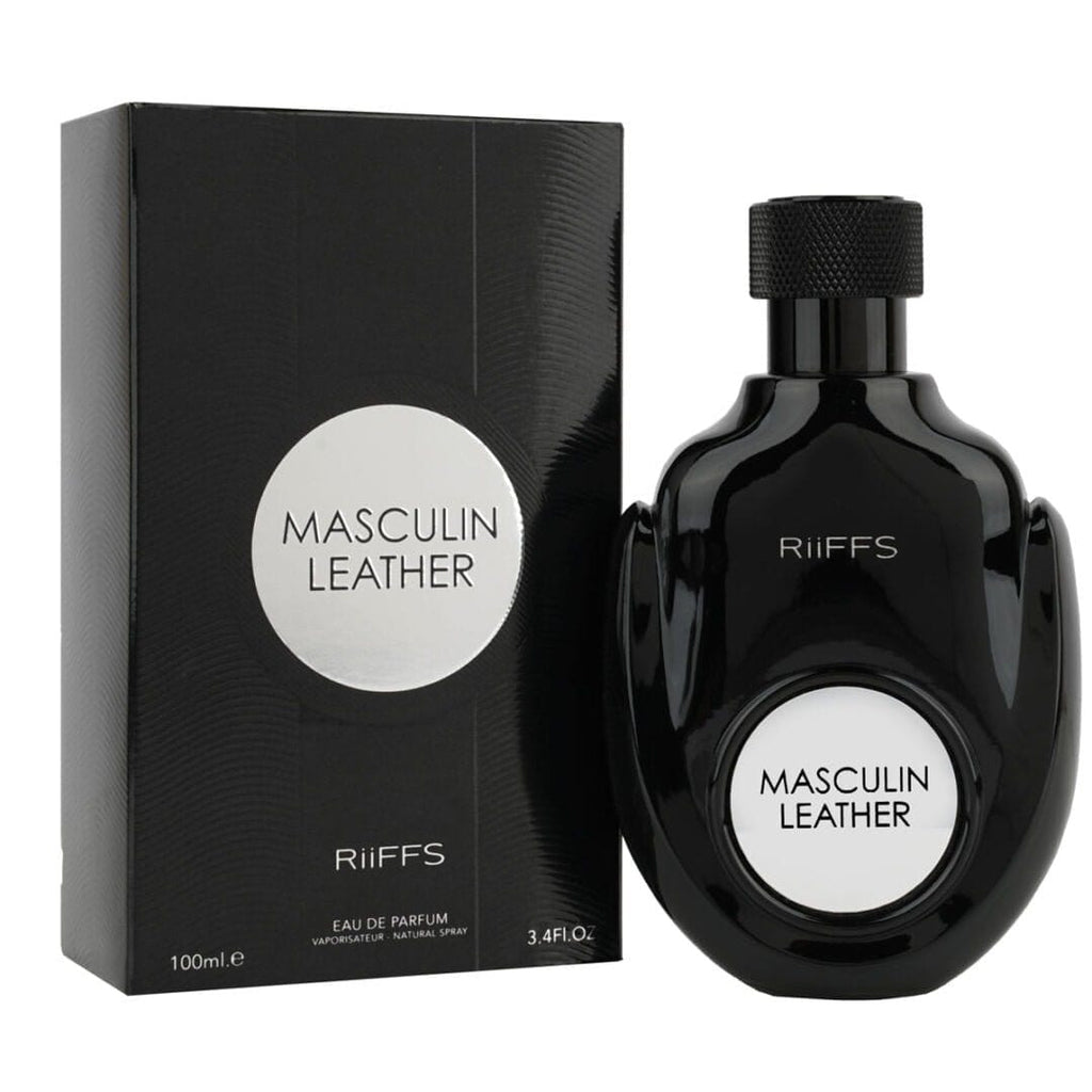 Parfum Masculin Leather, Riiffs, Barbati - 100ml