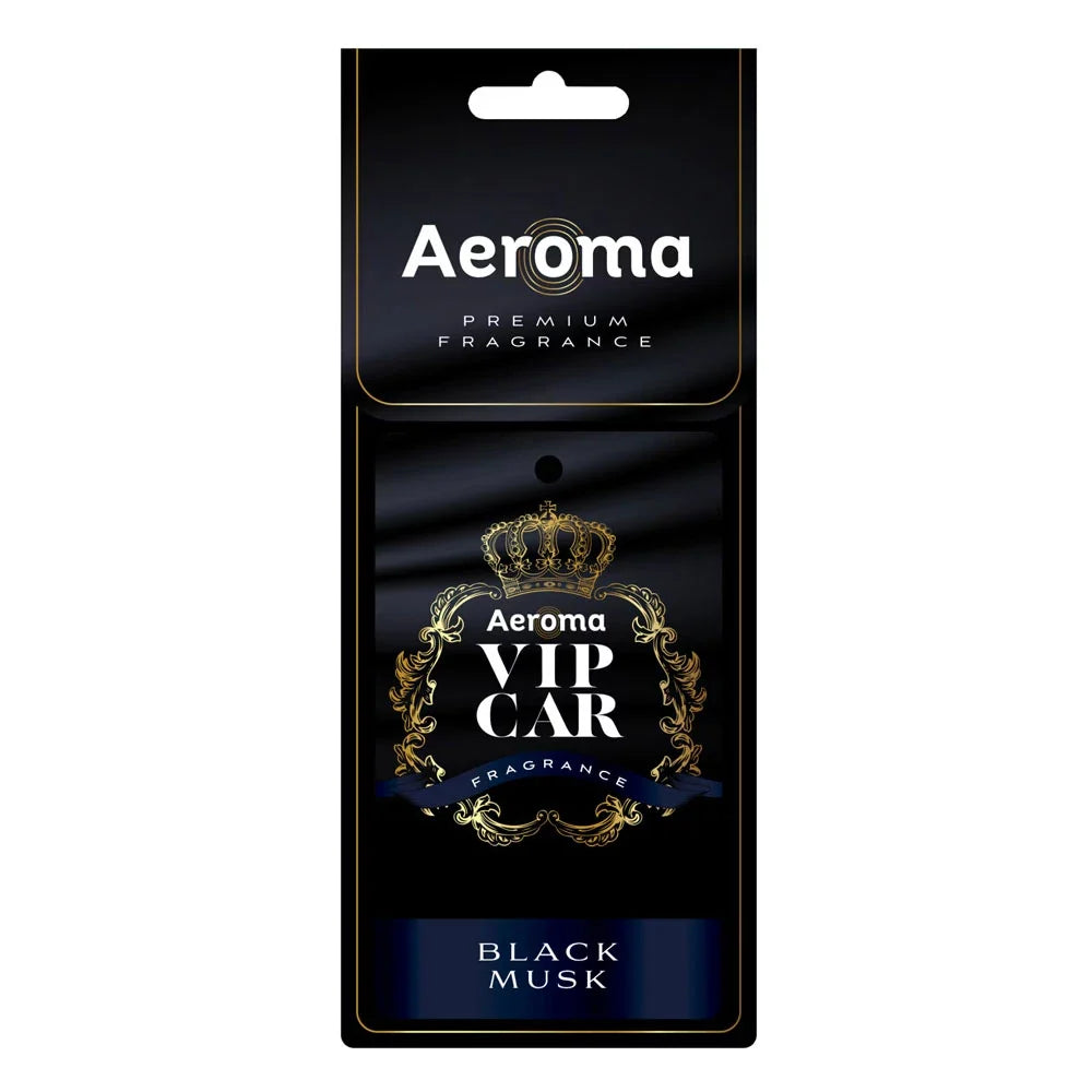 AEROMA ODORIZANT AUTO VIP CAR Black Musk