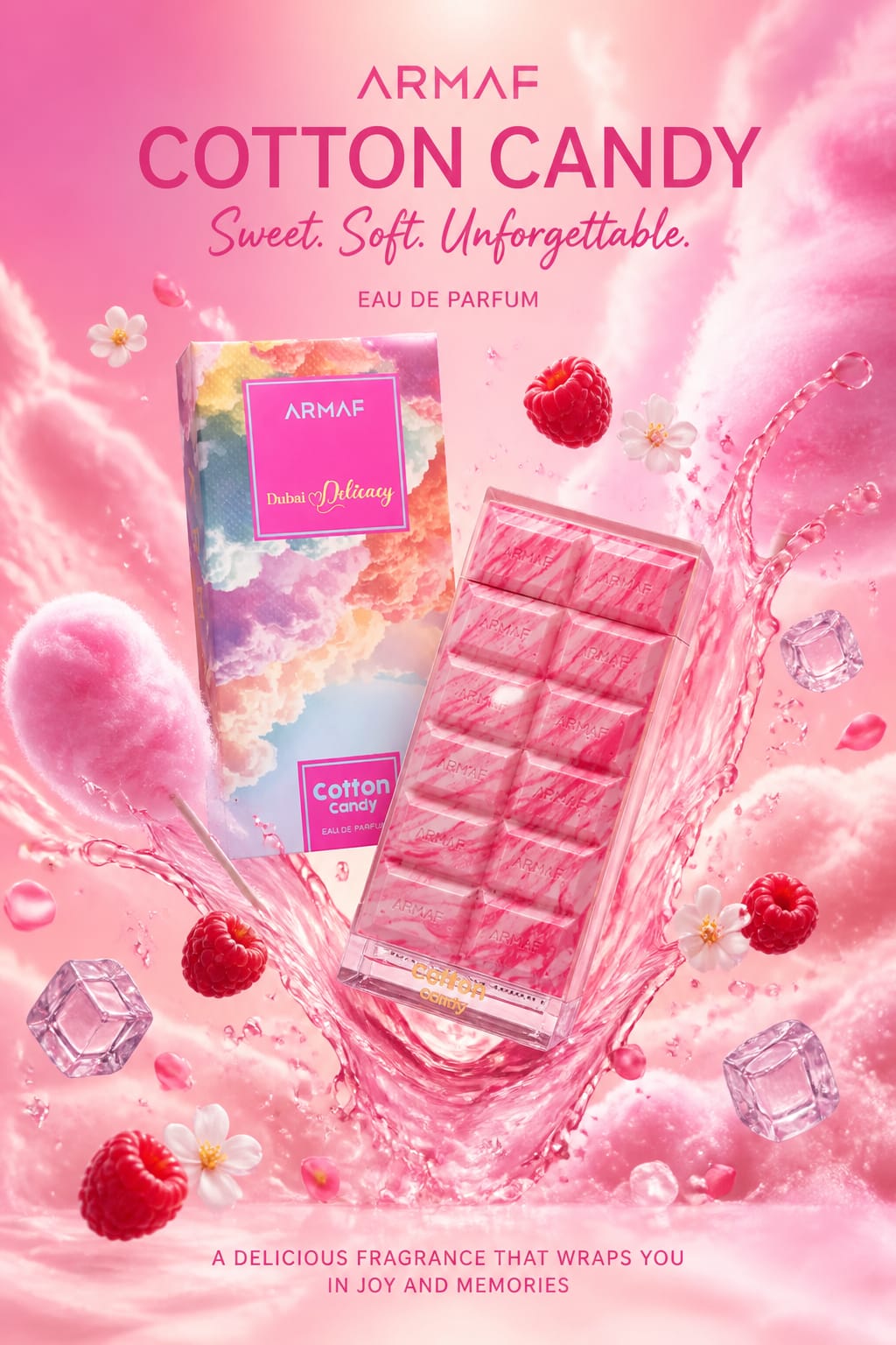 Armaf Delicacy Cotton Candy Eau de Parfum for Women 100 ml