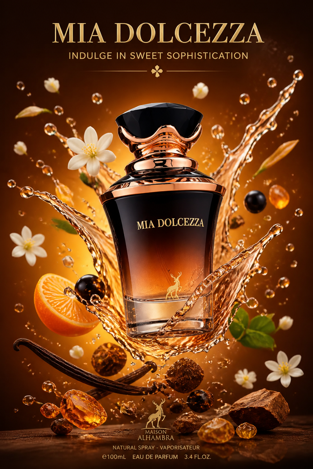 Maison Alhambra Mia Dolcezza Eau de Parfum for Women 100 ml
