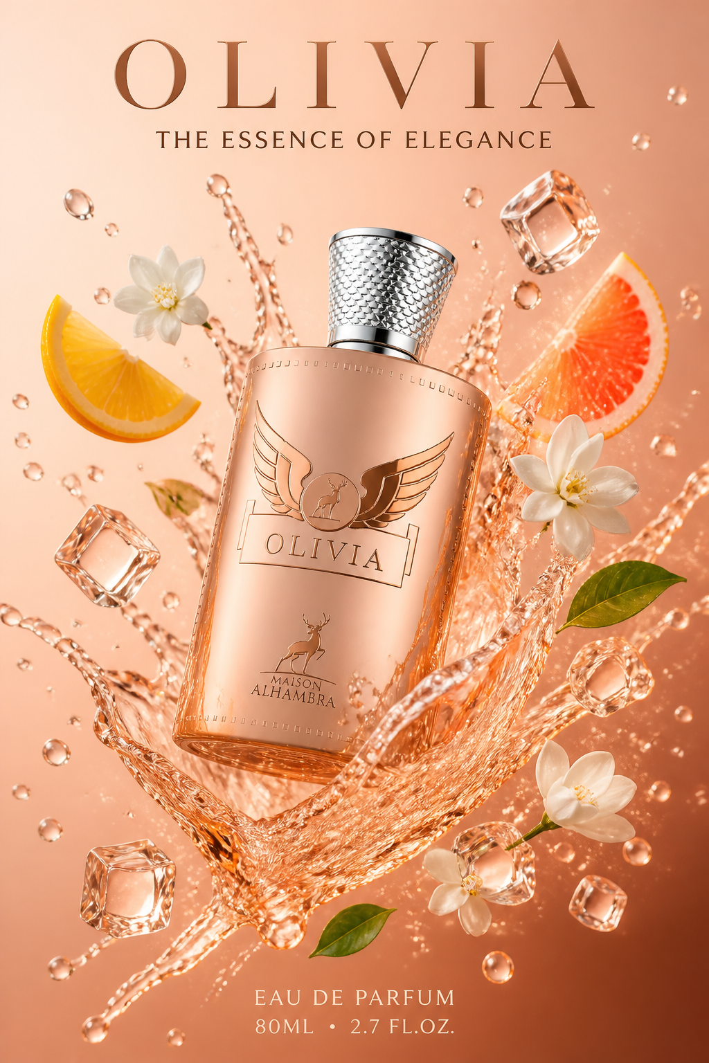 Maison Alhambra Olivia Eau de Parfum for Women 80 ml