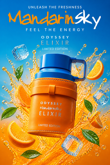 Armaf Odyssey Mandarin Sky Elixir Eau de Parfum pentru Bărbați 60 ml