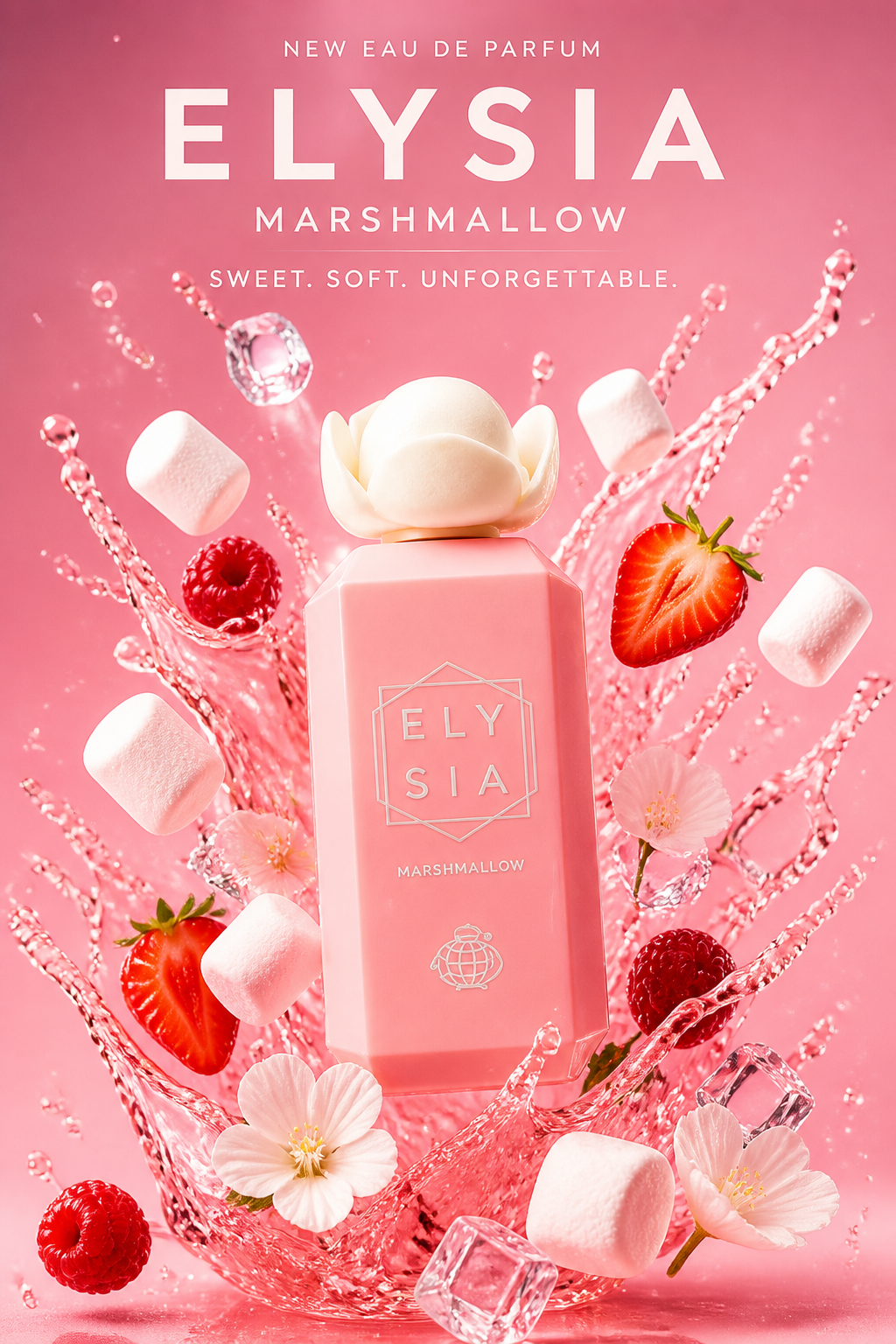 Fragrance World Elysia Marshmallow Eau de Parfum for Women 100 ml