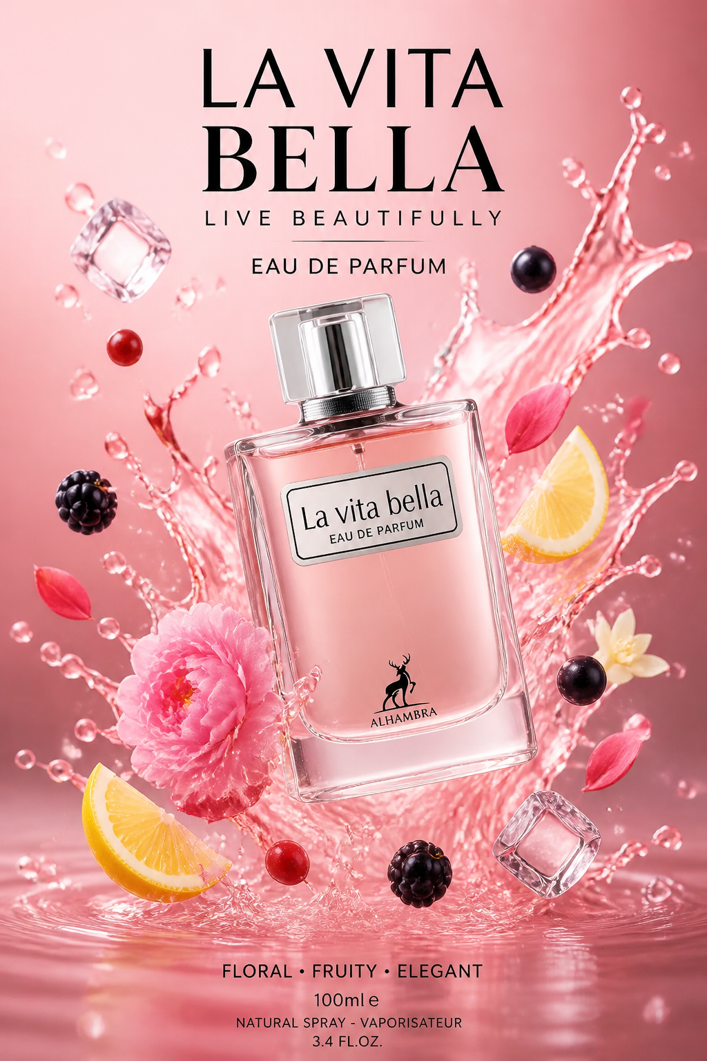 Maison Alhambra La Vita Bella Eau de Parfum for Women 100 ml
