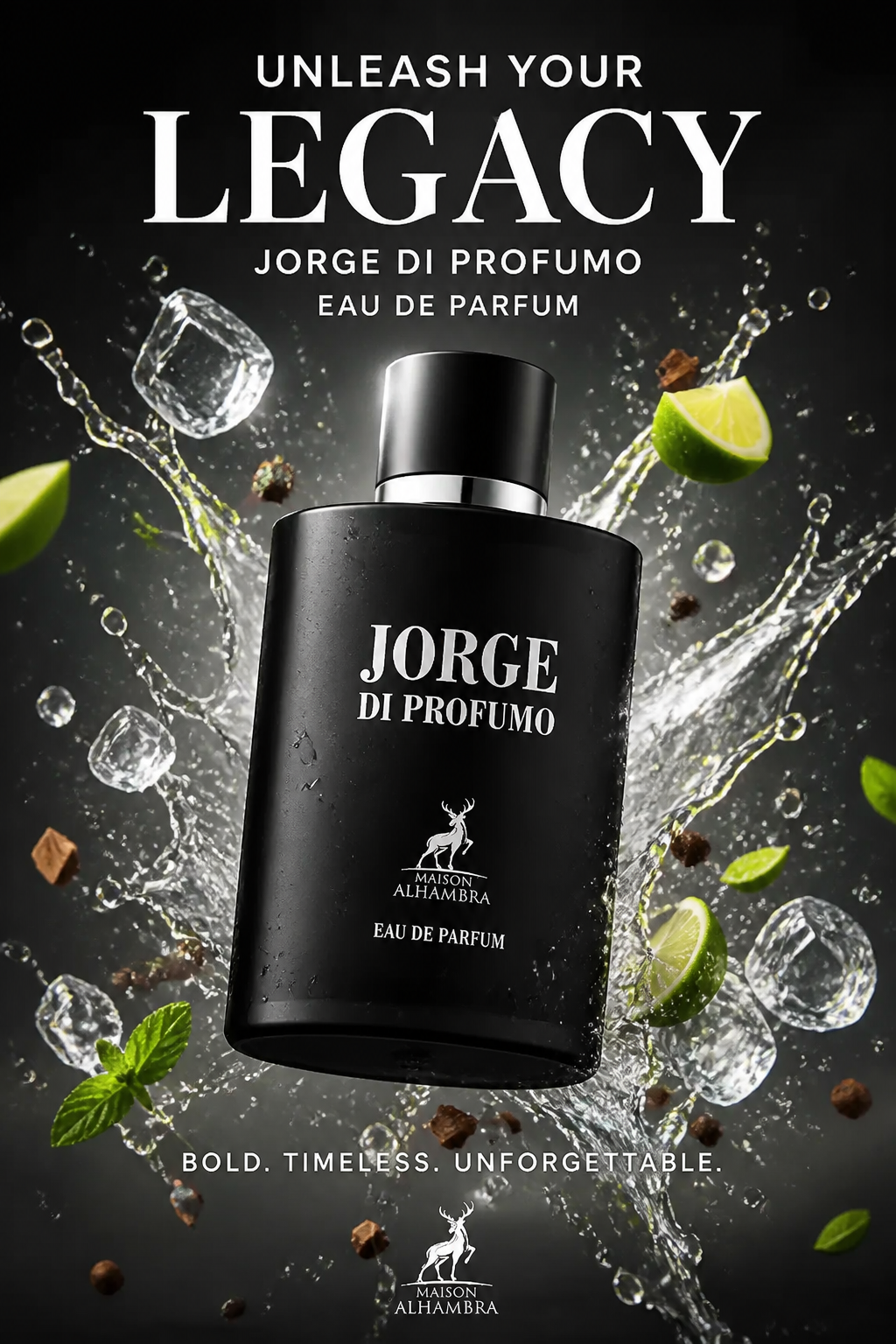 Maison Alhambra Jorge Di Profumo Eau de Parfum for Men 100 ml