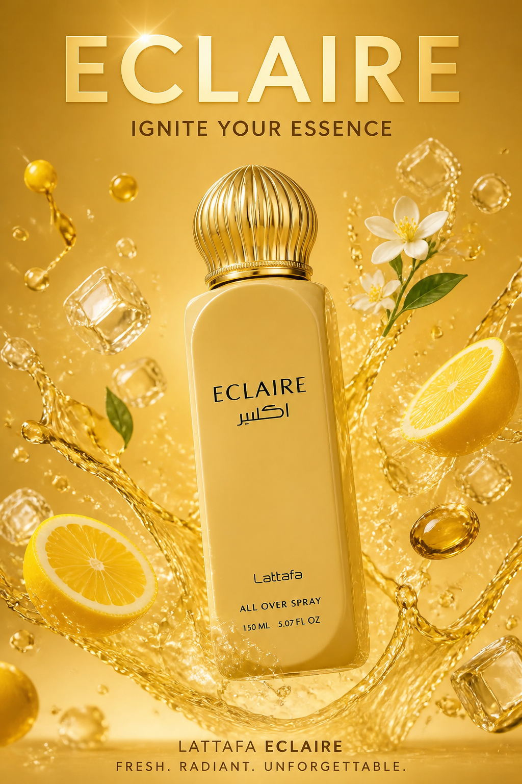 Lattafa Eclaire All Over Spray for Women 150 ml