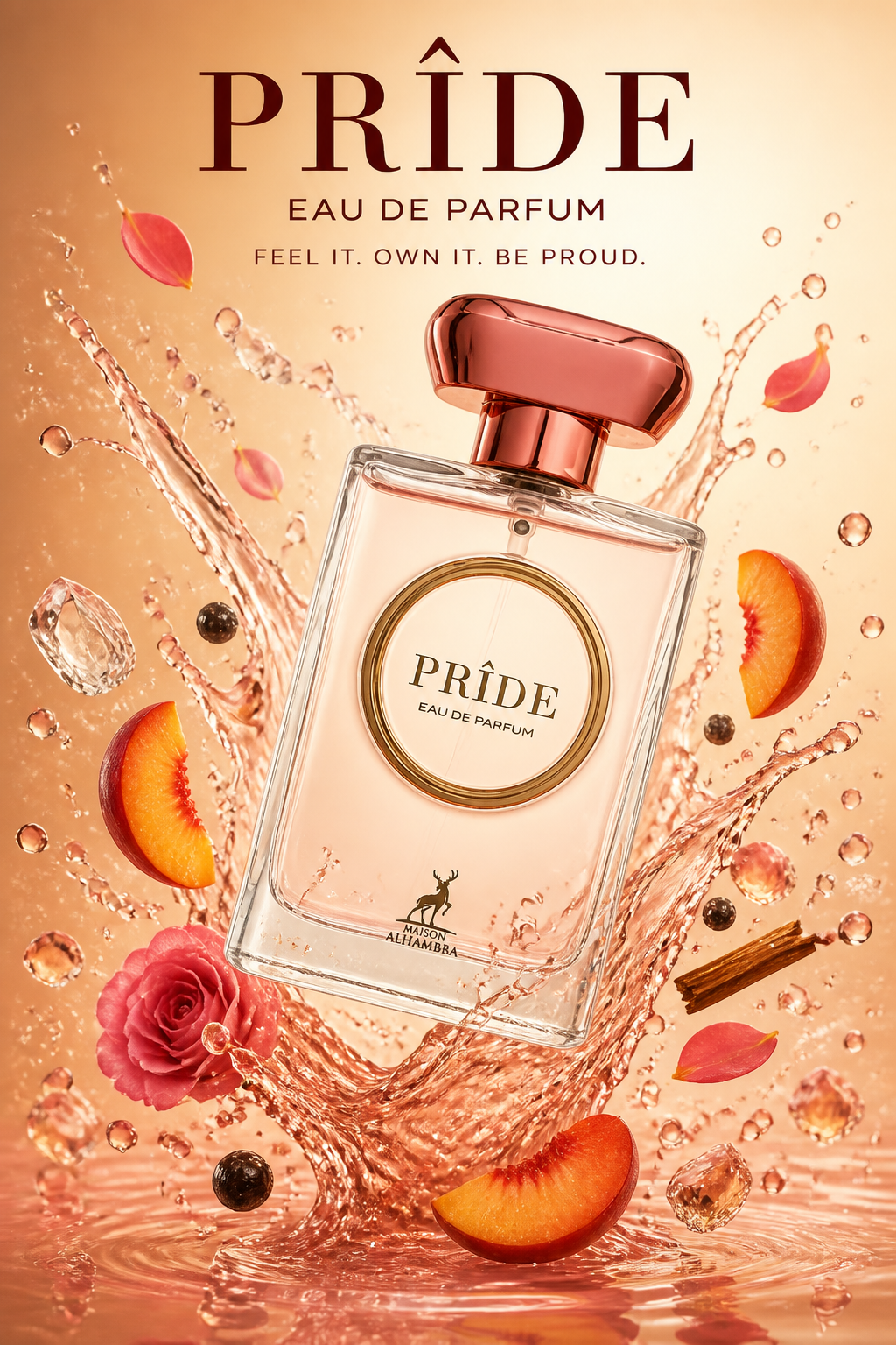 Maison Alhambra Pride Eau de Parfum for Women 100 ml