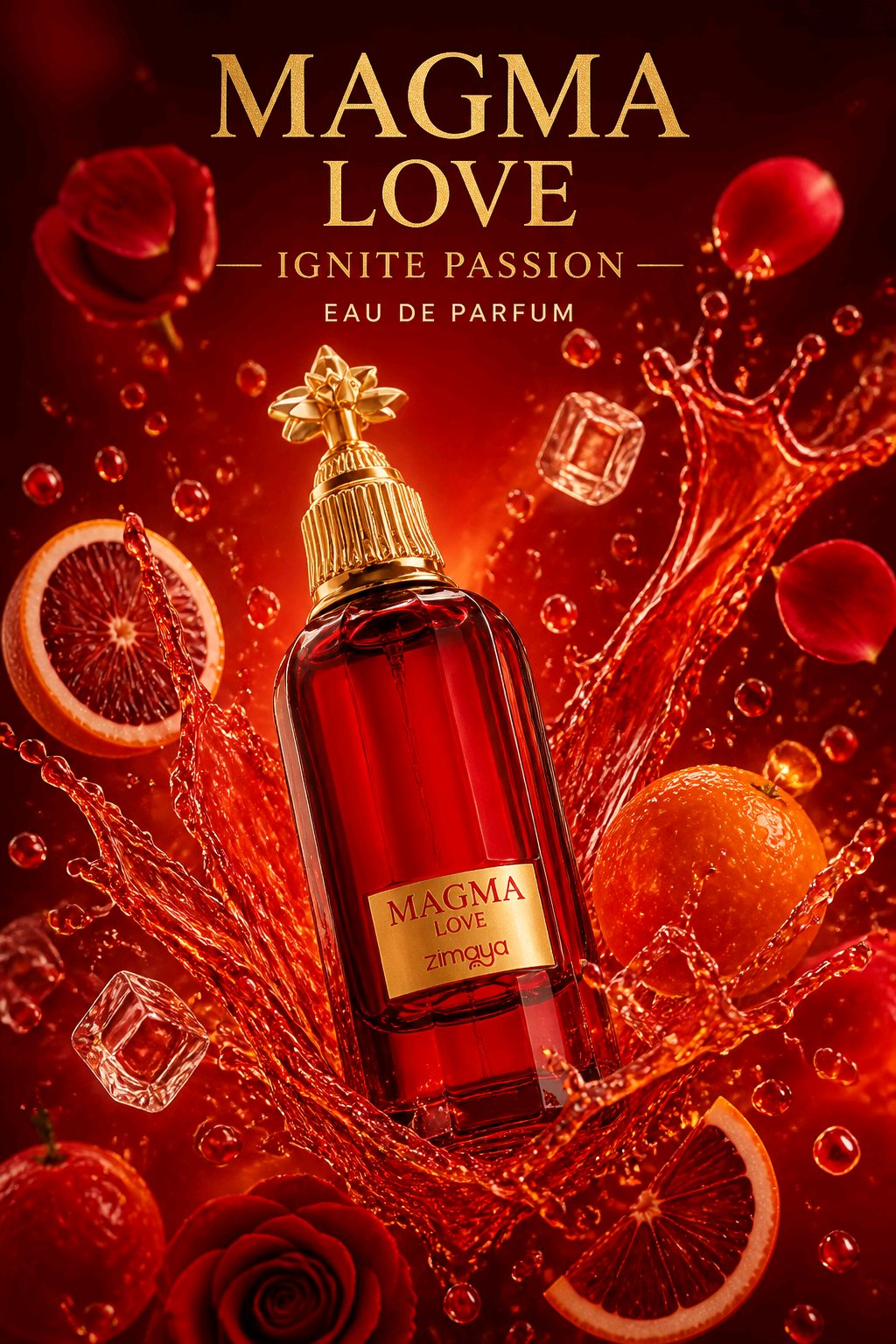 Zimaya Magma Love Eau de Parfum for women 100 ml